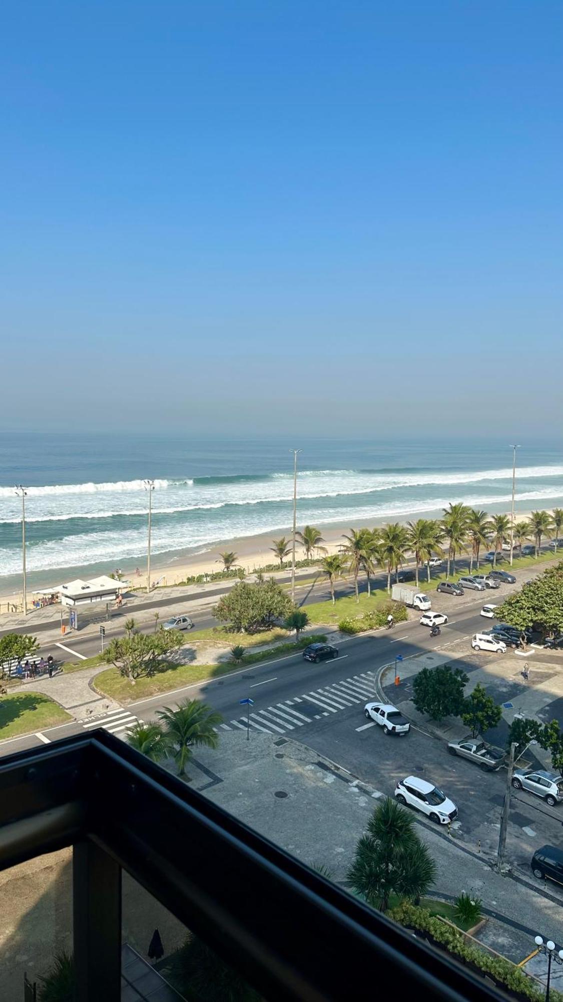 Lindo Apto No Melhor Lugar Da Barra Da Tijuca! Com Uma Vista De Tirar O Folego, Frente Para O Mar! Totalmente Equipado E Decorado Ao Lado Dos Melhores Hoteis E Quiosques Da Barra! Portaria 24H, Piscina, Sauna, Jacuzzi, Academia, Garagem, Wi-Fi, Lavan Rio de Janeiro Exterior photo